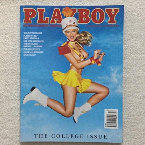 October 2013 Playboy Magazine Girls of the PAC 12 College Issue - Picture 2 of 14